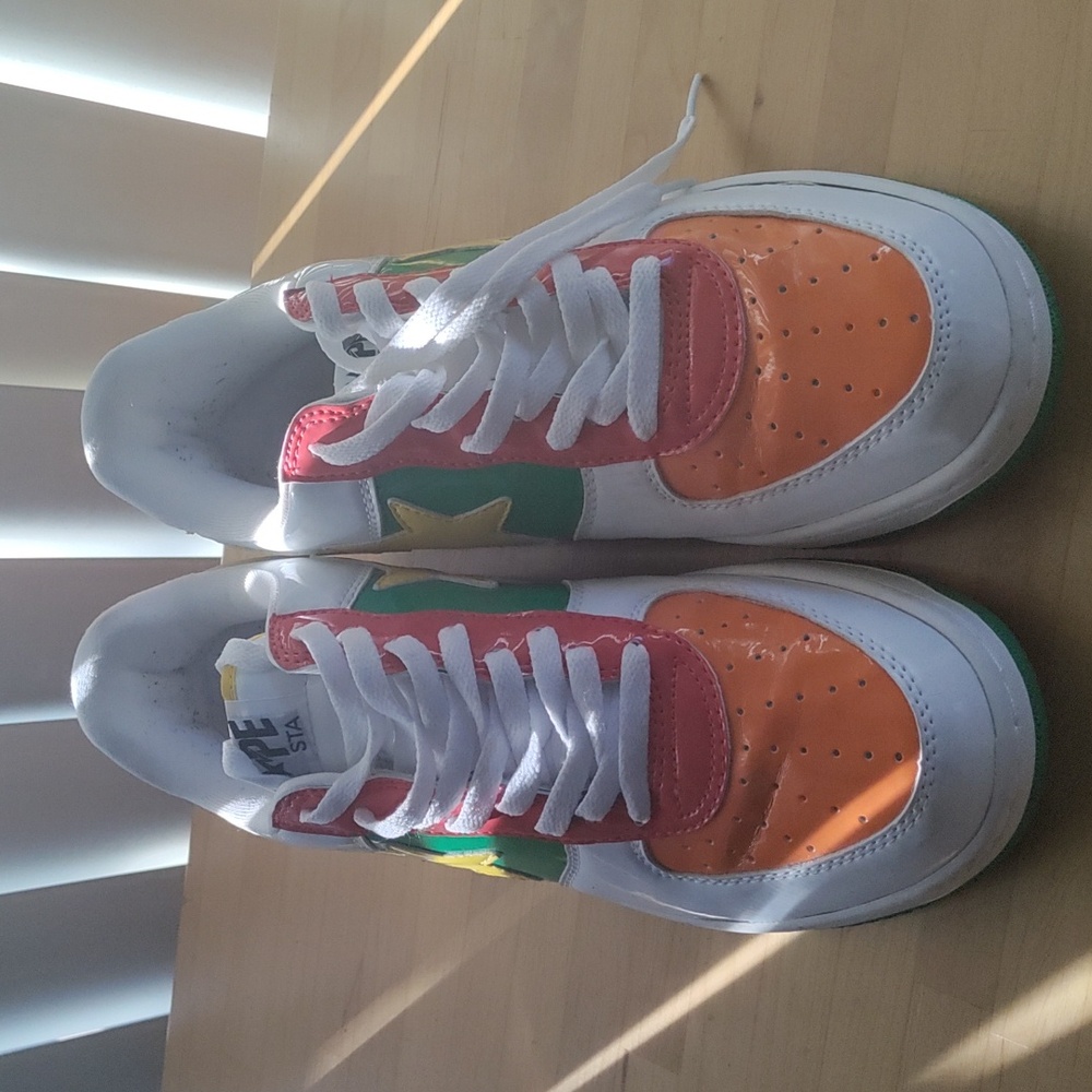 Bapesta FS-001 Low 'Baby Milo - White Yellow Green'